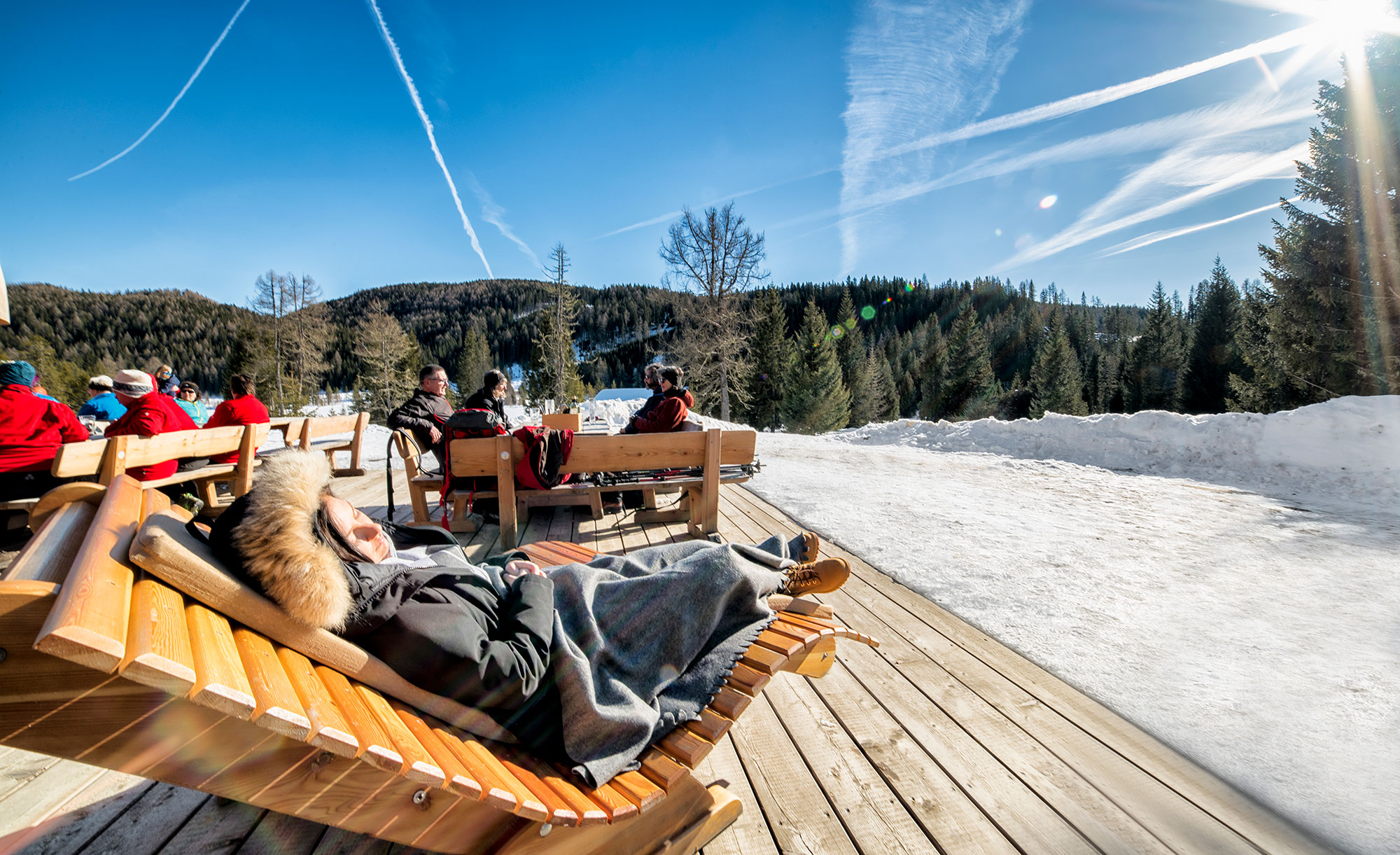 Skivergnügen in der Ferienregion